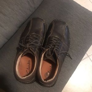 Mens Clark dress or casual shoes great condition worn once
